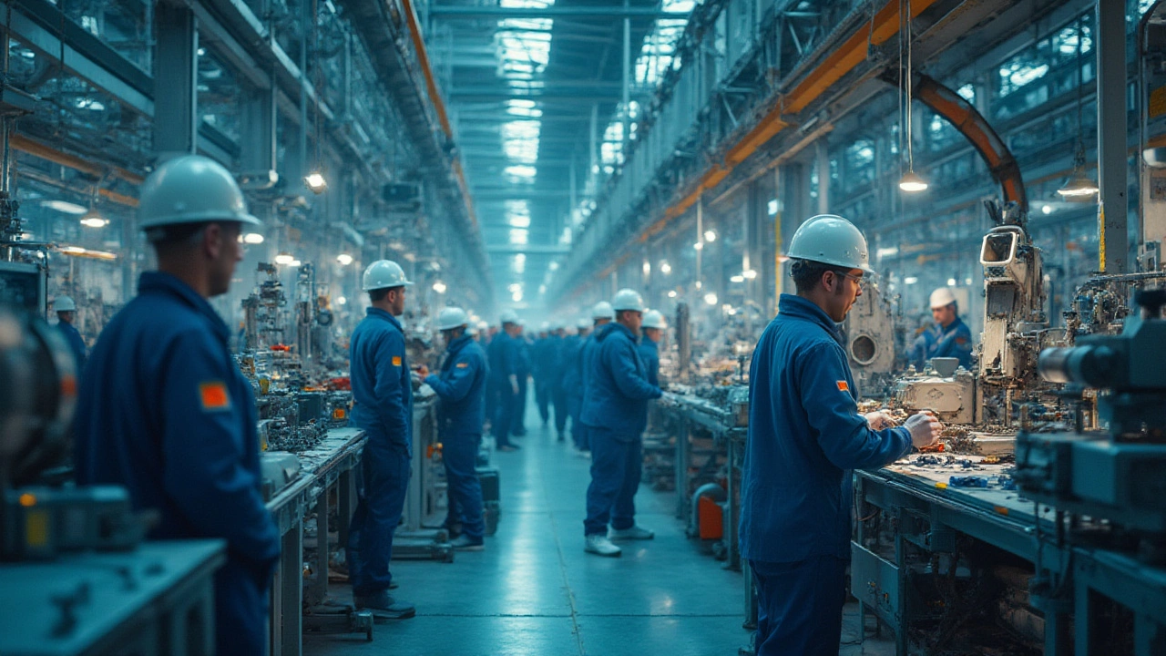 ТОП востребованных профессий в машиностроении в России 2025