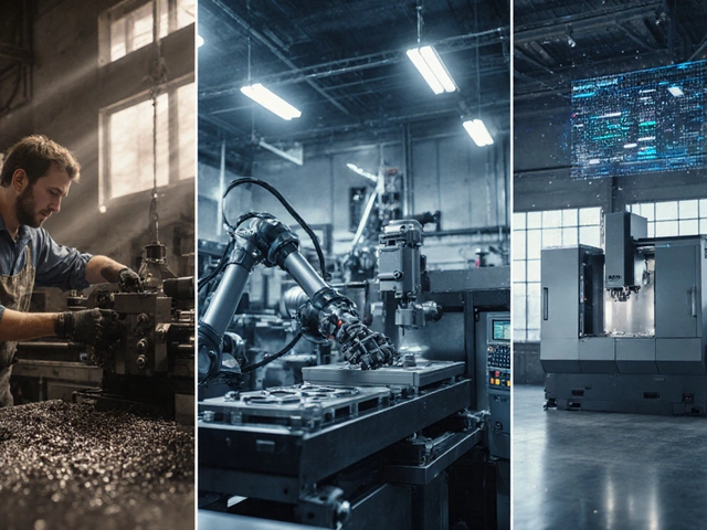 Технологические процессы в машиностроении: виды, примеры и инновации