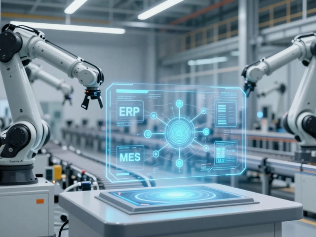Системы автоматизации на заводах: ERP, MES и SCADA в 2026 году